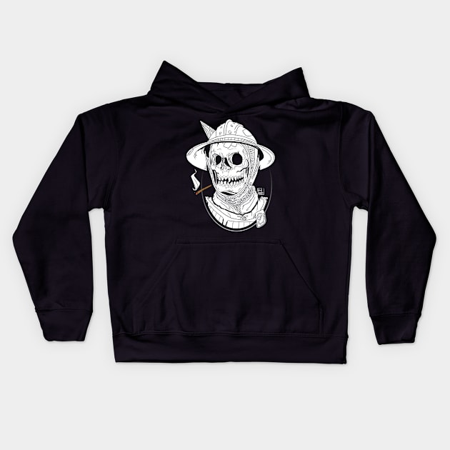 Knighty Knight Kids Hoodie by Ohhmeed